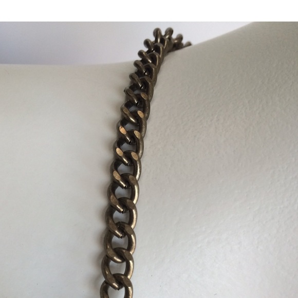 Anthropologie Steampunk Statement Bib Necklace New - Picture 4 of 4